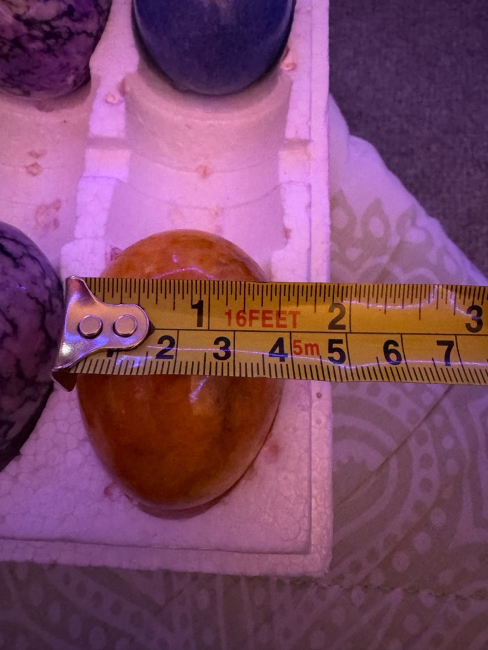 Ceramic Eggs Collection  Speckled Solids Colors (12 Eggs) - Picture 5 of 6